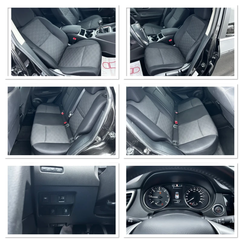 Nissan Qashqai 1.6DCI/360/CAMERA/NAVI/PANORAMA/KEYLESS/NOV, снимка 14 - Автомобили и джипове - 48680844