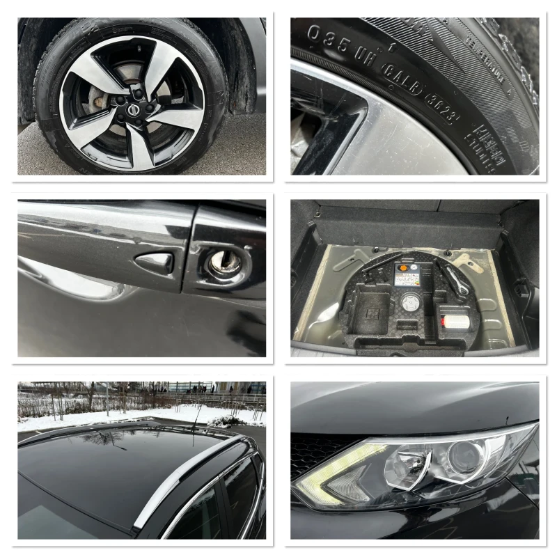 Nissan Qashqai 1.6DCI/360/CAMERA/NAVI/PANORAMA/KEYLESS/NOV, снимка 16 - Автомобили и джипове - 48680844