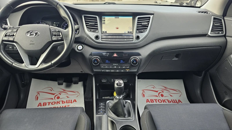 Hyundai Tucson 1.7CRDi Xpossible 6SP IT-СЕРВИЗНА ИСТ.-ЛИЗИНГ, снимка 10 - Автомобили и джипове - 48705033