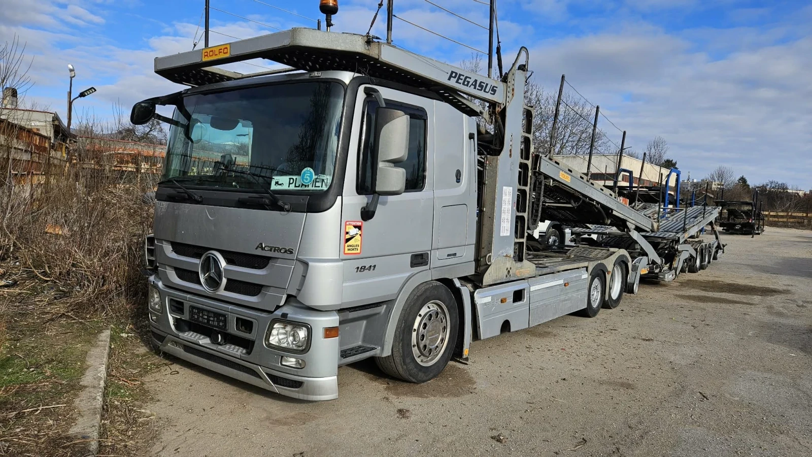 Mercedes-Benz Actros 1841 ls Rolfo Pegasus 