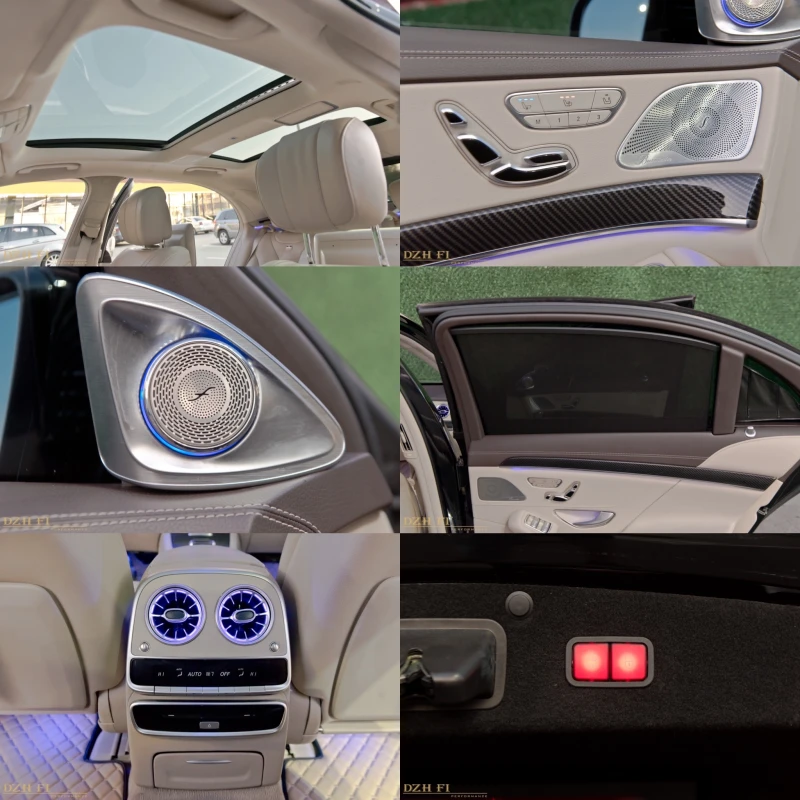 Mercedes-Benz S 350 BRABUS 800/FACELIFT/9G-TRONIC/LONG/3xTV/PANO/FULL, снимка 15 - Автомобили и джипове - 52645202