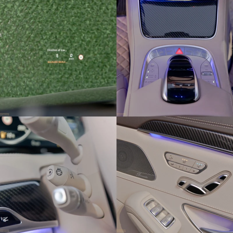 Mercedes-Benz S 350 BRABUS 800/FACELIFT/9G-TRONIC/LONG/3xTV/PANO/FULL, снимка 17 - Автомобили и джипове - 52645202