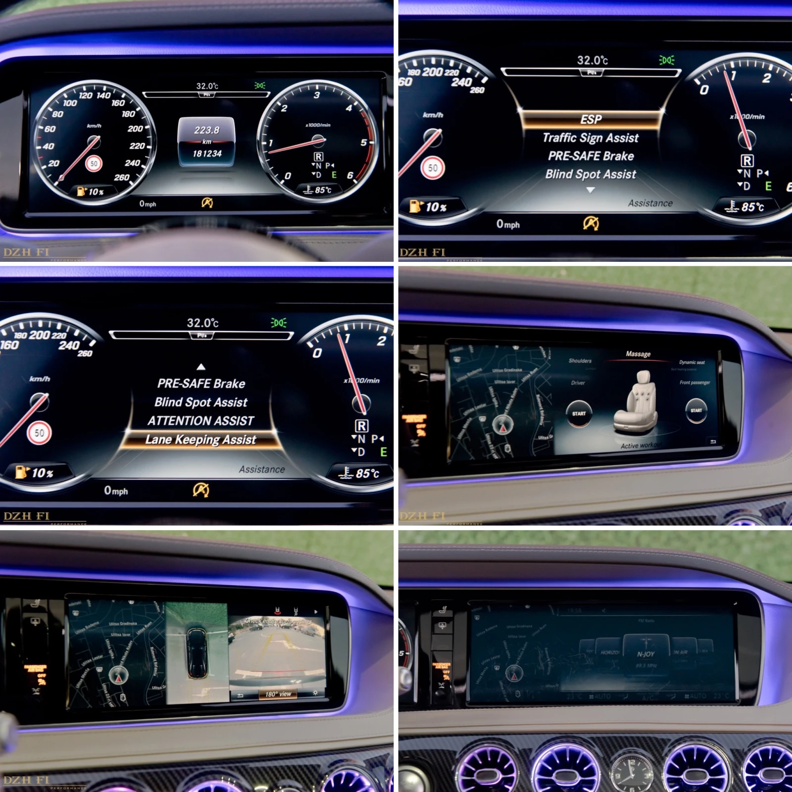 Mercedes-Benz S 350 BRABUS* 9G-TRONIC* LONG* 3xTV* PANO* BURMESTER | Mobile.bg   14