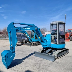 Багер Hitachi EX33U * НАЛИЧЕН * 1 ЩИПКА + 2 КОФИ , снимка 1