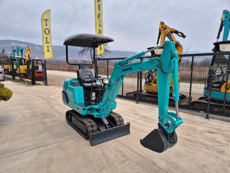 Багер Komatsu 1.3 тона / ПЕРФЕКТЕН / НАЛИЧЕН !, снимка 7 - Индустриална техника - 53171449