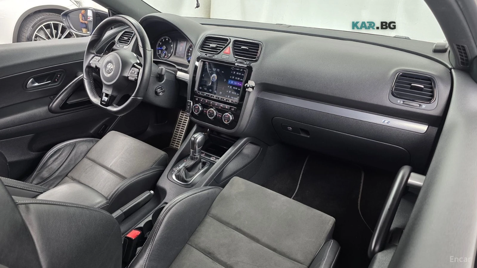 VW Scirocco 2.0TSI* R* КОЖА* ПОДГРЕВ* КАМЕРА* ПАНО* BBS* , снимка 7 - Автомобили и джипове - 56178625