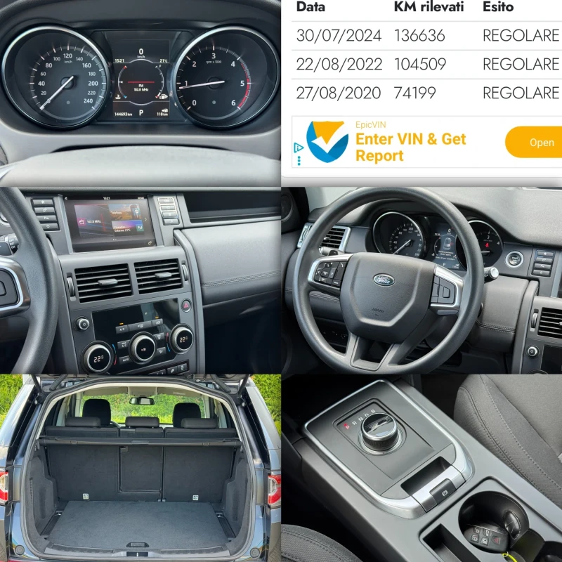 Land Rover Discovery Sport 2.0d-150KC-9AT-144X.KM-ОТЛИЧЕН!!!, снимка 17 - Автомобили и джипове - 51023984