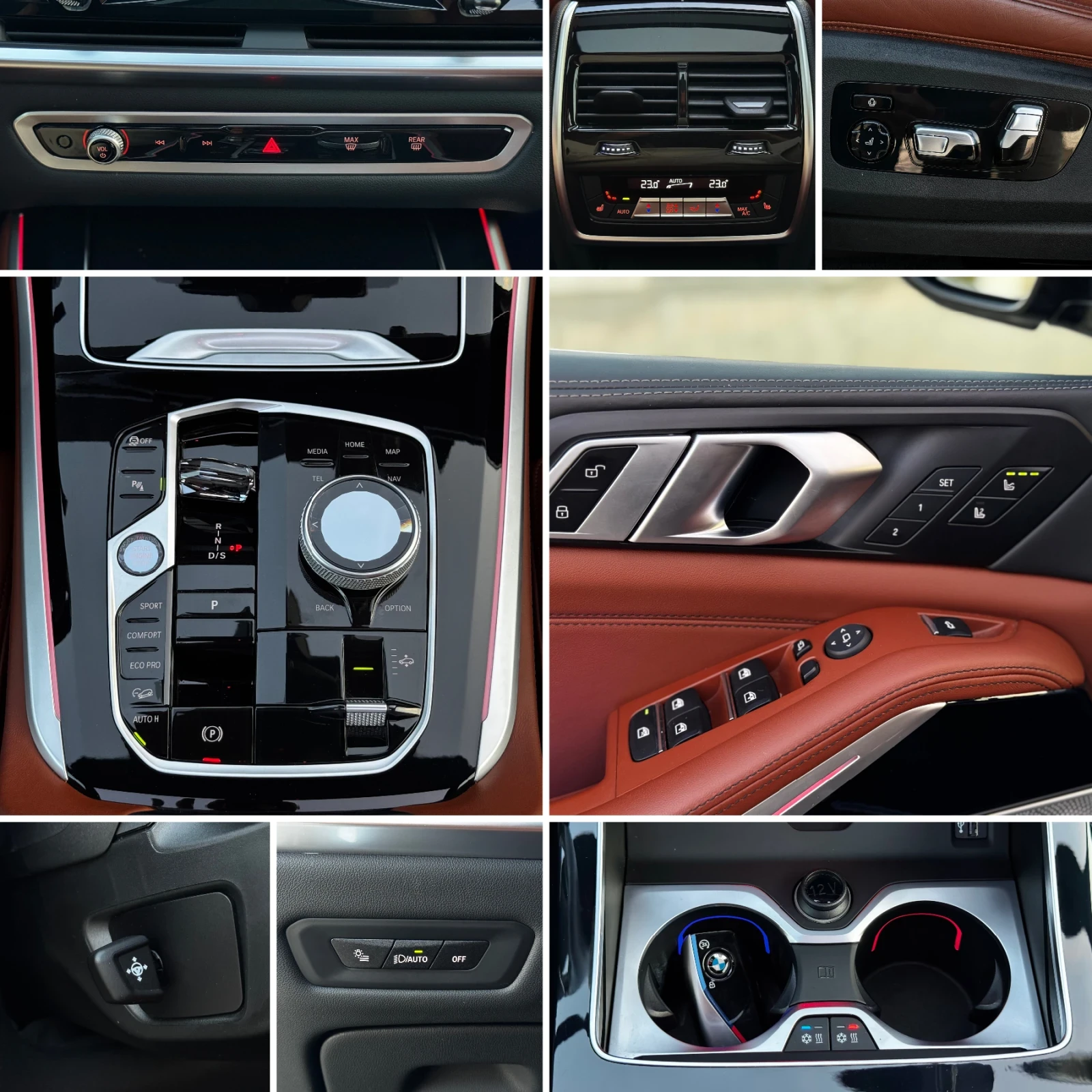 BMW X5 M60i - M-sport - Full - Sky lounge - B&W -  | Mobile.bg   12