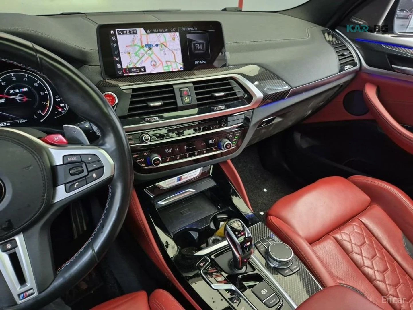 BMW X3 M* ПОДГРЕВ* ОБДУХВАНЕ* ДИСТРОНИК* 360* КАМЕРА* , снимка 8 - Автомобили и джипове - 55218535