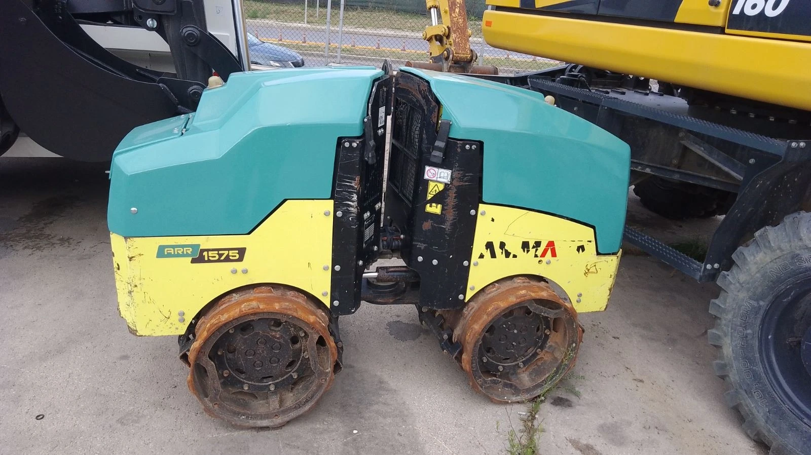 Валяк Ammann Rammax 1575, снимка 1
