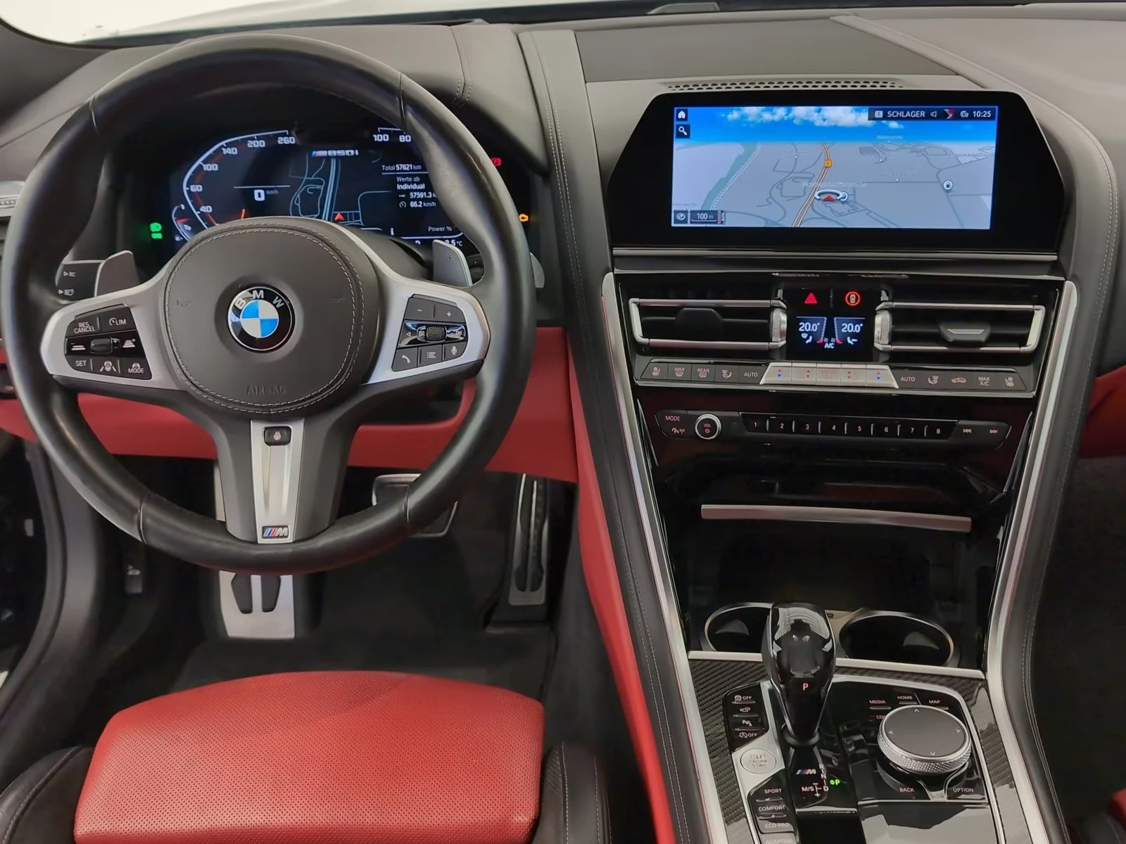 BMW 850 GRANCOUPE/530HP/360/PANO/SHADOW/H&K/392z, снимка 7 - Автомобили и джипове - 54414110