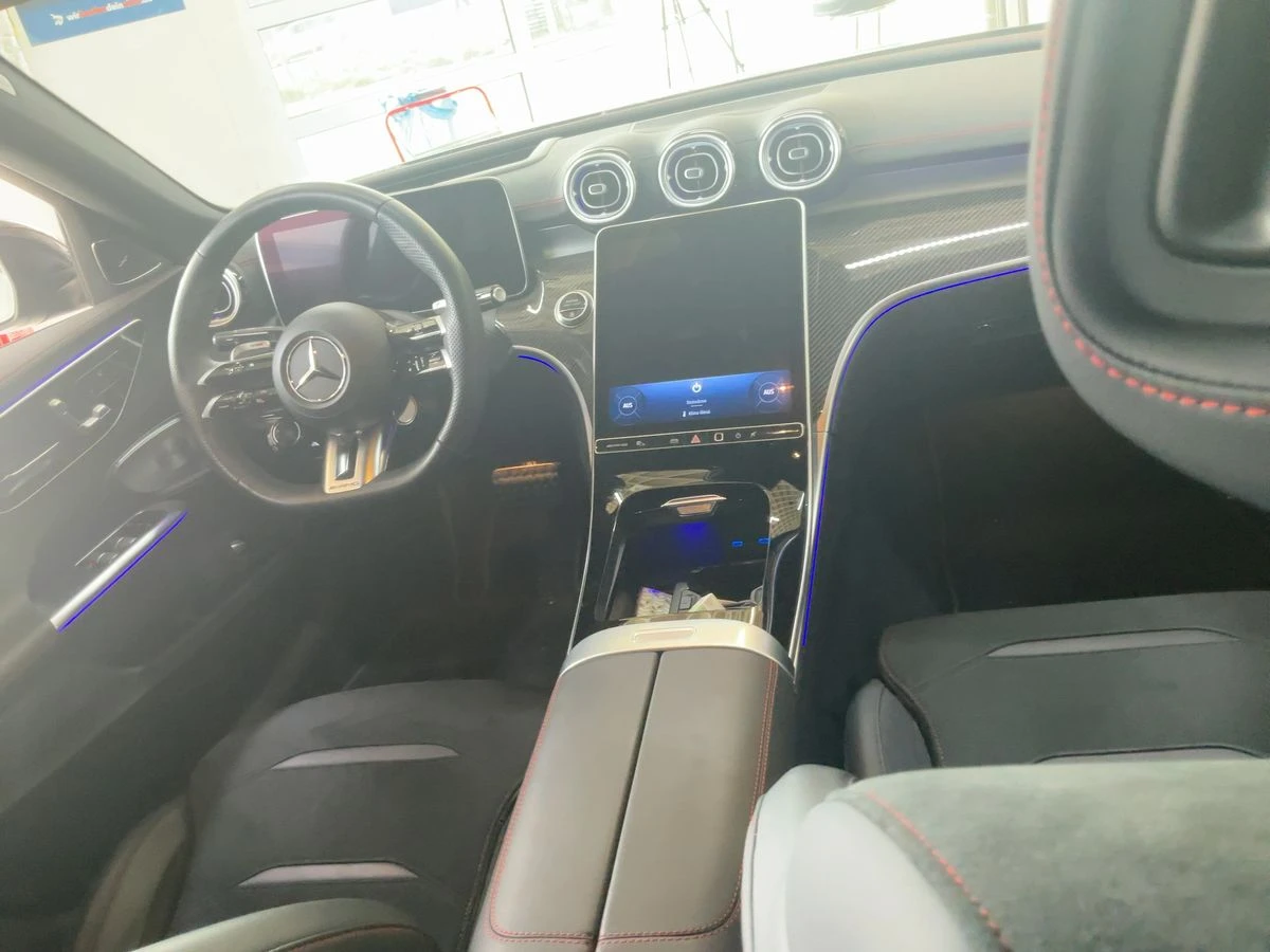 Mercedes-Benz C 43 AMG 4Matic/Head-up/360/Панорама/Завиваща ос , снимка 6 - Автомобили и джипове - 54511079