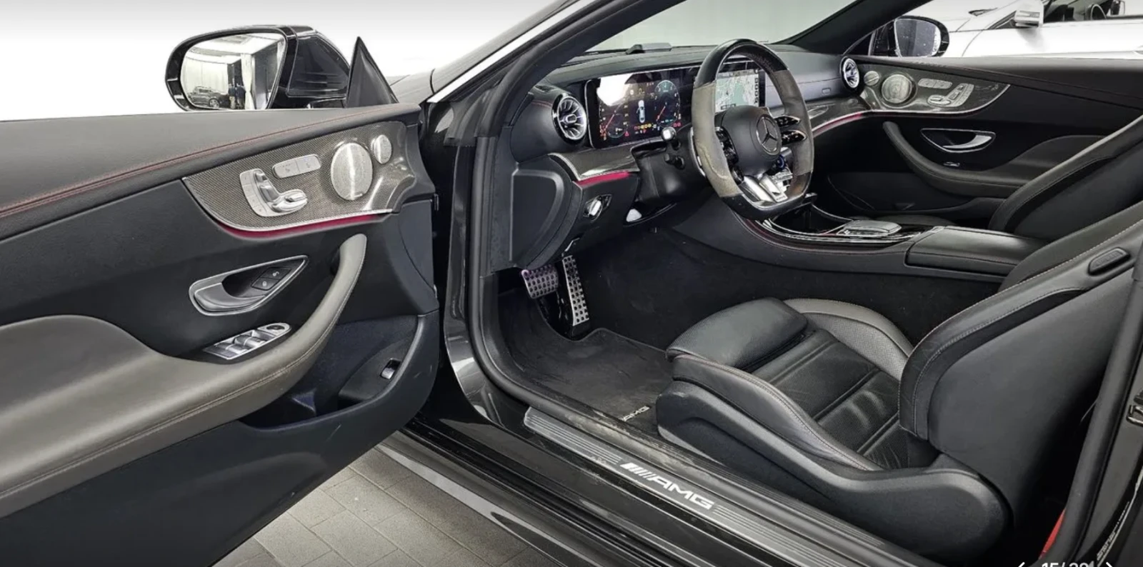 Mercedes-Benz E 53 AMG 4MATIC+ * AMBIENT* ШИБИДАХ* BURMESTER* КАМЕРИ* 360, снимка 9 - Автомобили и джипове - 54671416