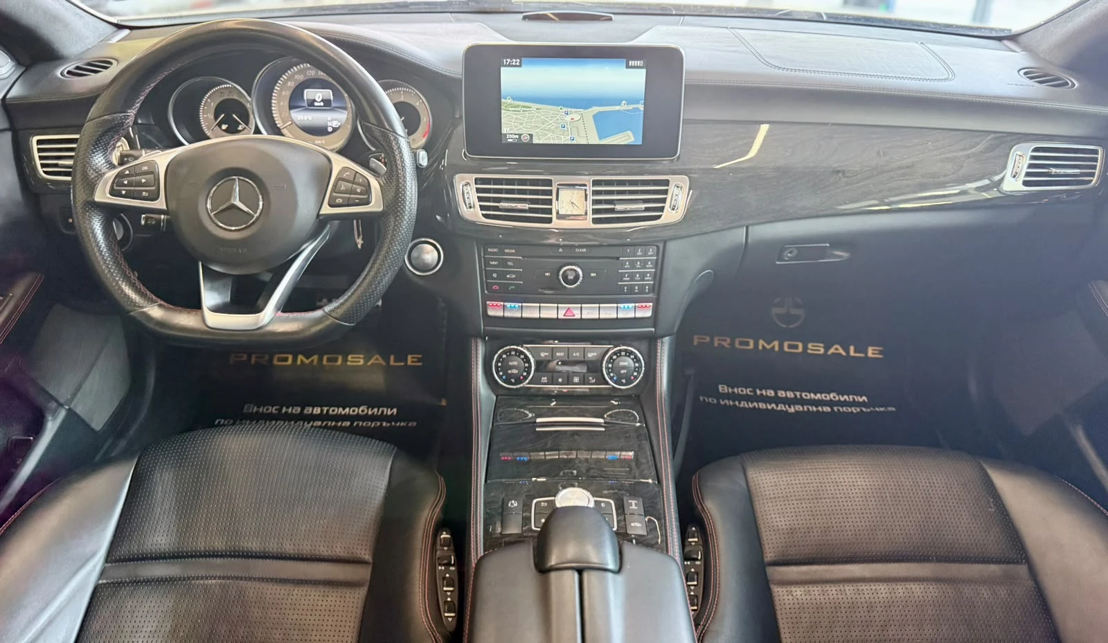 Mercedes-Benz CLS 350 4M* AMG* Full* H&K* Обдух* ЛИЗИНГ , снимка 9 - Автомобили и джипове - 56172016