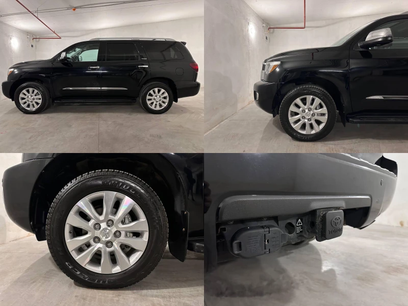 Toyota Sequoia 5.7 V8 4x4 Platinum* 26000km* НАЛИЧНА, снимка 7 - Автомобили и джипове - 49459953