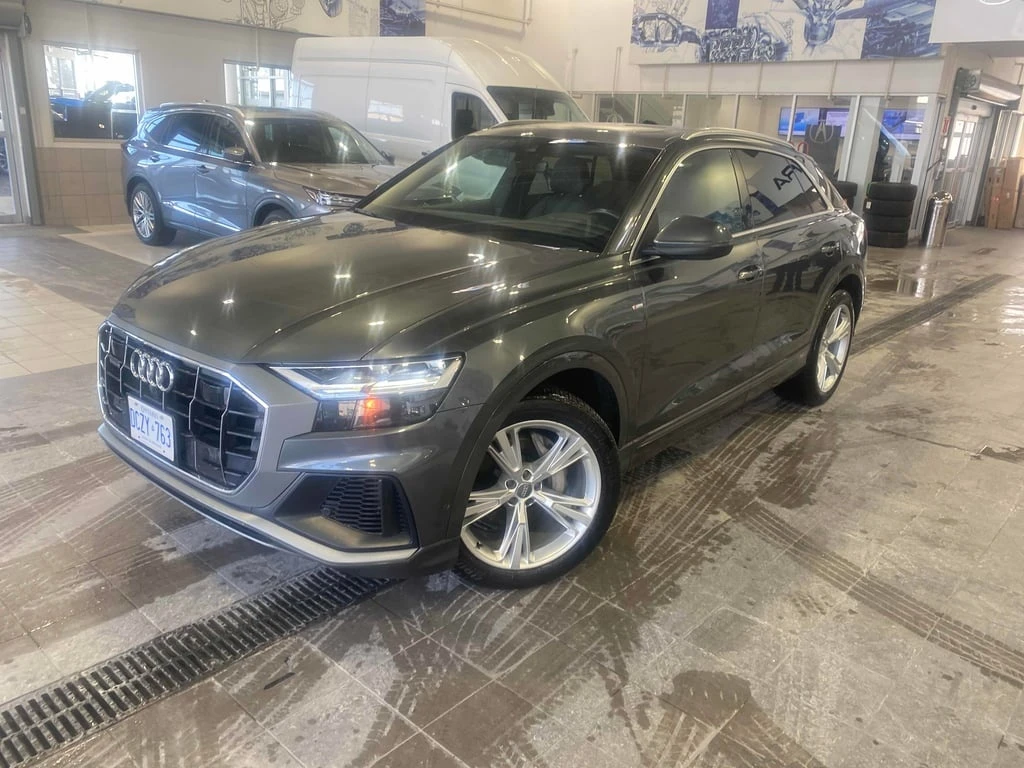 Audi Q8 2019 Progressiv * CARFAX * БЕЗ ПЪРВОНАЧАЛНА ВНОСКА, снимка 1