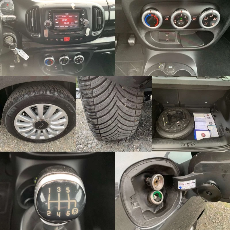 Fiat 500L eco-GPL 1.4i 95k.c Euro 6B ITALY&#127470;&#127481;, снимка 16 - Автомобили и джипове - 46697225