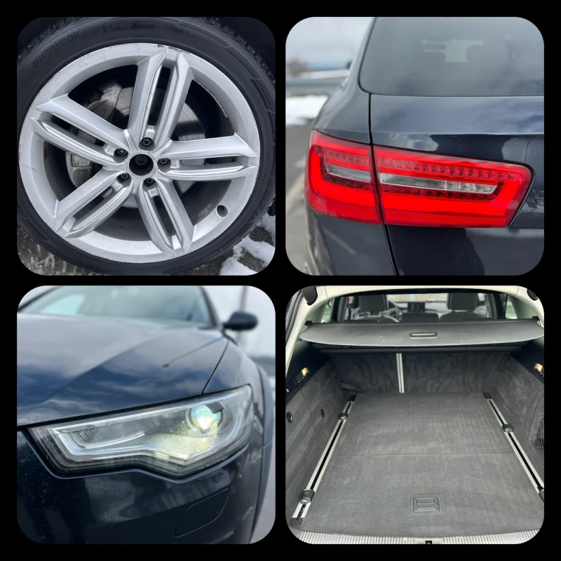 Audi A6 Allroad 3.0/313/ Bitdi/ S-line/Quattro/, снимка 17 - Автомобили и джипове - 49195575