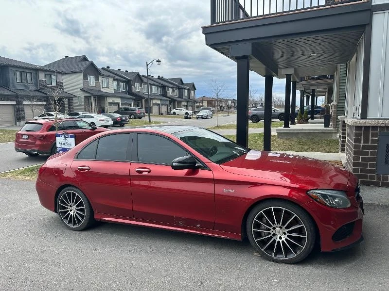 Mercedes-Benz C 43 AMG * Очакван внос* Hyacinth Red* АВТО КРЕДИТ - 41399 лв. - 36986789 | Car24.bg