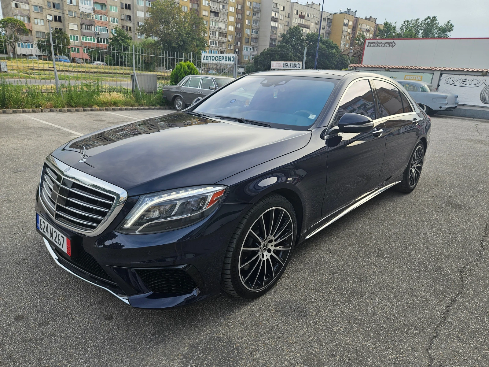 Mercedes-Benz S 550 Long/4Matic/Панорама/360/Масаж/Вакум/Burmester - [1] 