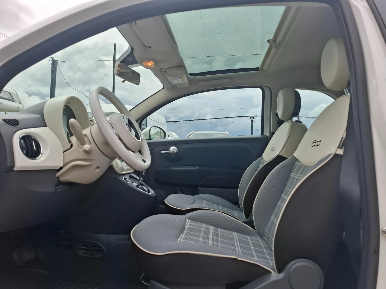 Fiat 500 1.2i/70к.с. АВТОМАТ , снимка 13 - Автомобили и джипове - 54483147
