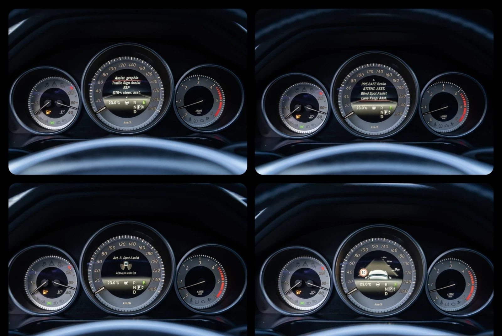 Mercedes-Benz E 350 CDI-AMG-9G-FACE-DISTR-KEYLESS-�����-ASSIST-FULL | Mobile.bg � ����������� 13