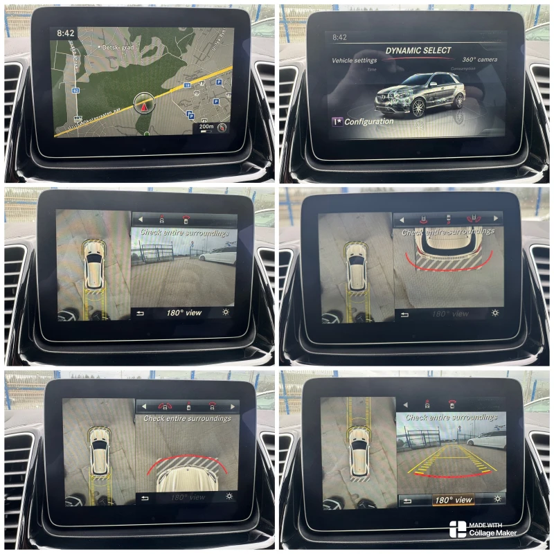 Mercedes-Benz GLE 400 333кс AMG-EXCLUSIVE DISTRONIC HUD CAM-360 KEY-LESS, снимка 15 - Автомобили и джипове - 49527536