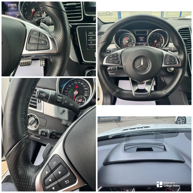 Mercedes-Benz GLE 400 333кс AMG-EXCLUSIVE DISTRONIC HUD CAM-360 KEY-LESS, снимка 12 - Автомобили и джипове - 49527536