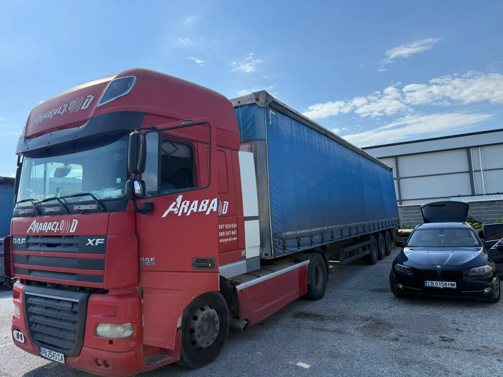Daf XF 105 + РЕМАРКЕ ШМИТЦ