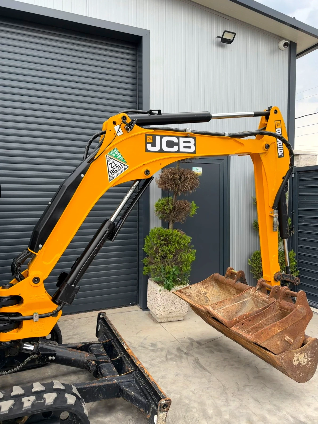 Багер JCB 8026 ПЕРФЕКТЕН, снимка 11 - Индустриална техника - 54873221