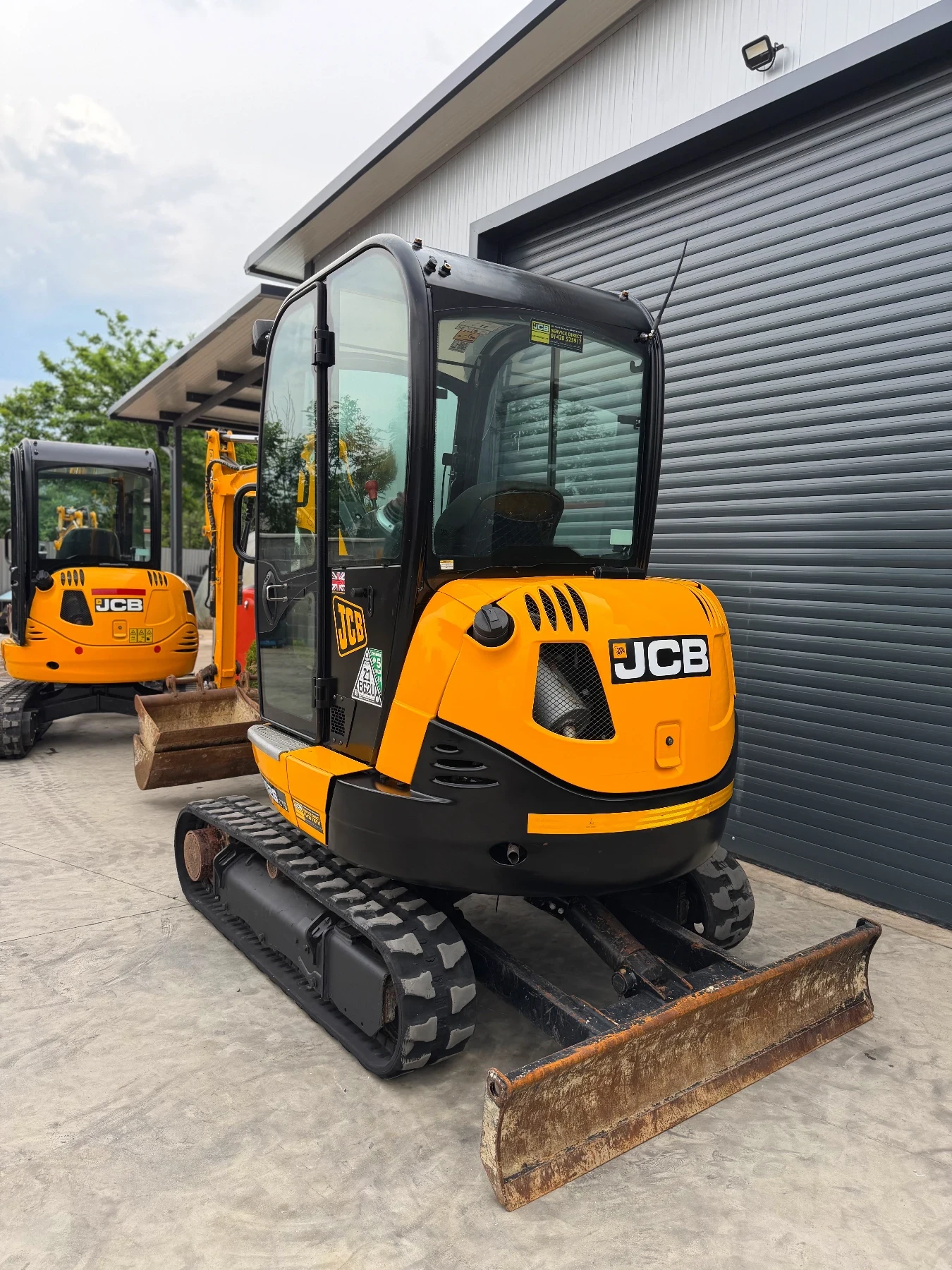 Багер JCB 8026 ПЕРФЕКТЕН, снимка 8 - Индустриална техника - 54873221