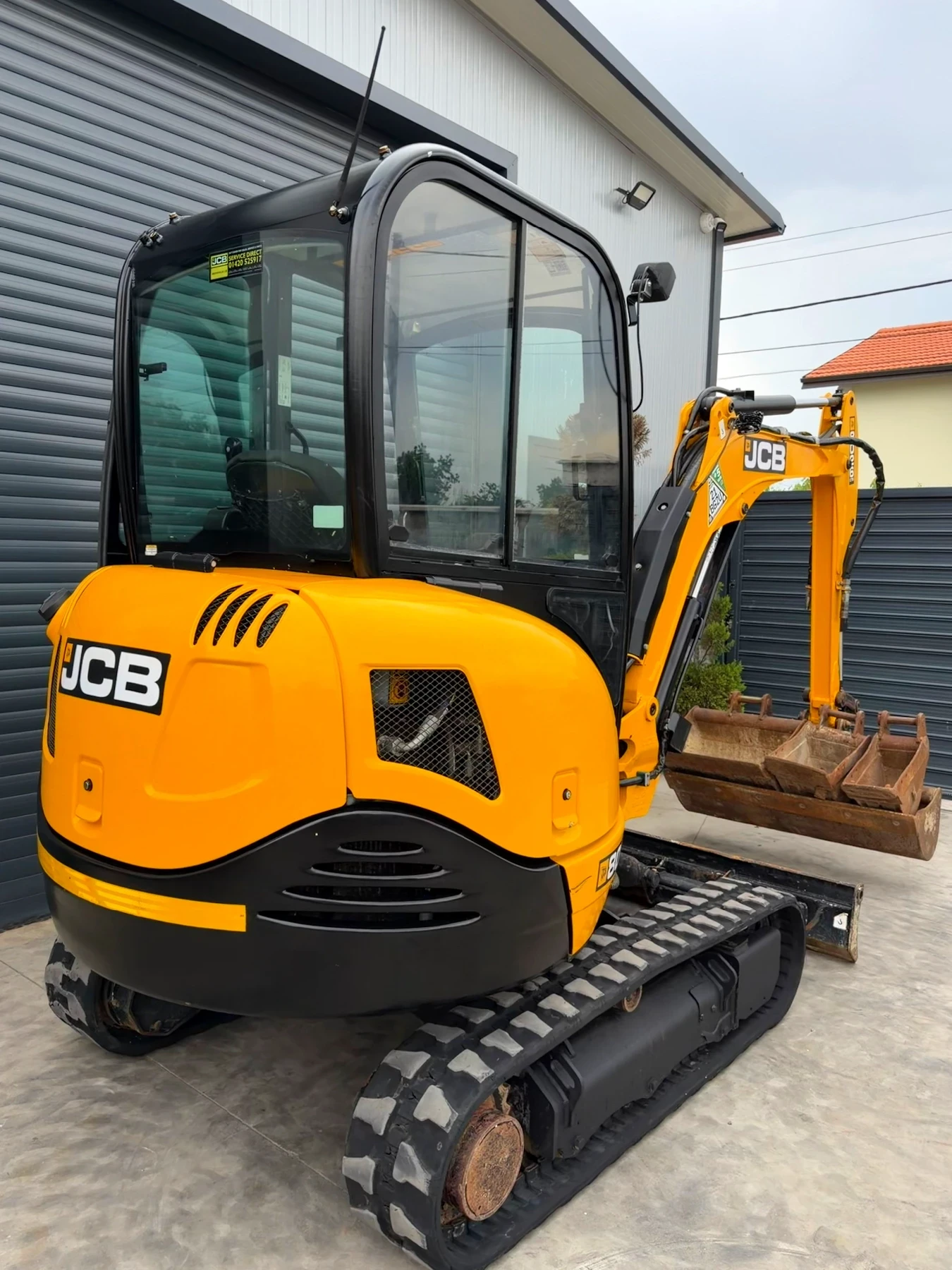 Багер JCB 8026 ПЕРФЕКТЕН, снимка 9 - Индустриална техника - 54873221