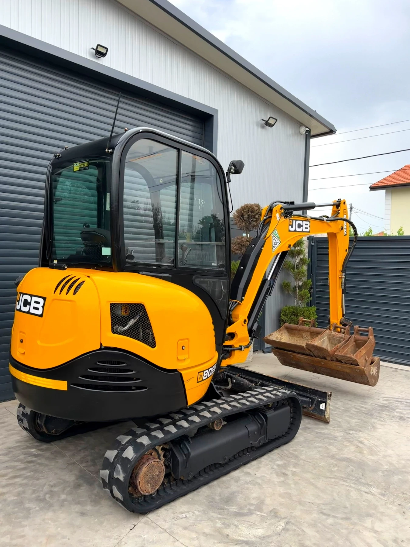 Багер JCB 8026 ПЕРФЕКТЕН, снимка 7 - Индустриална техника - 54873221