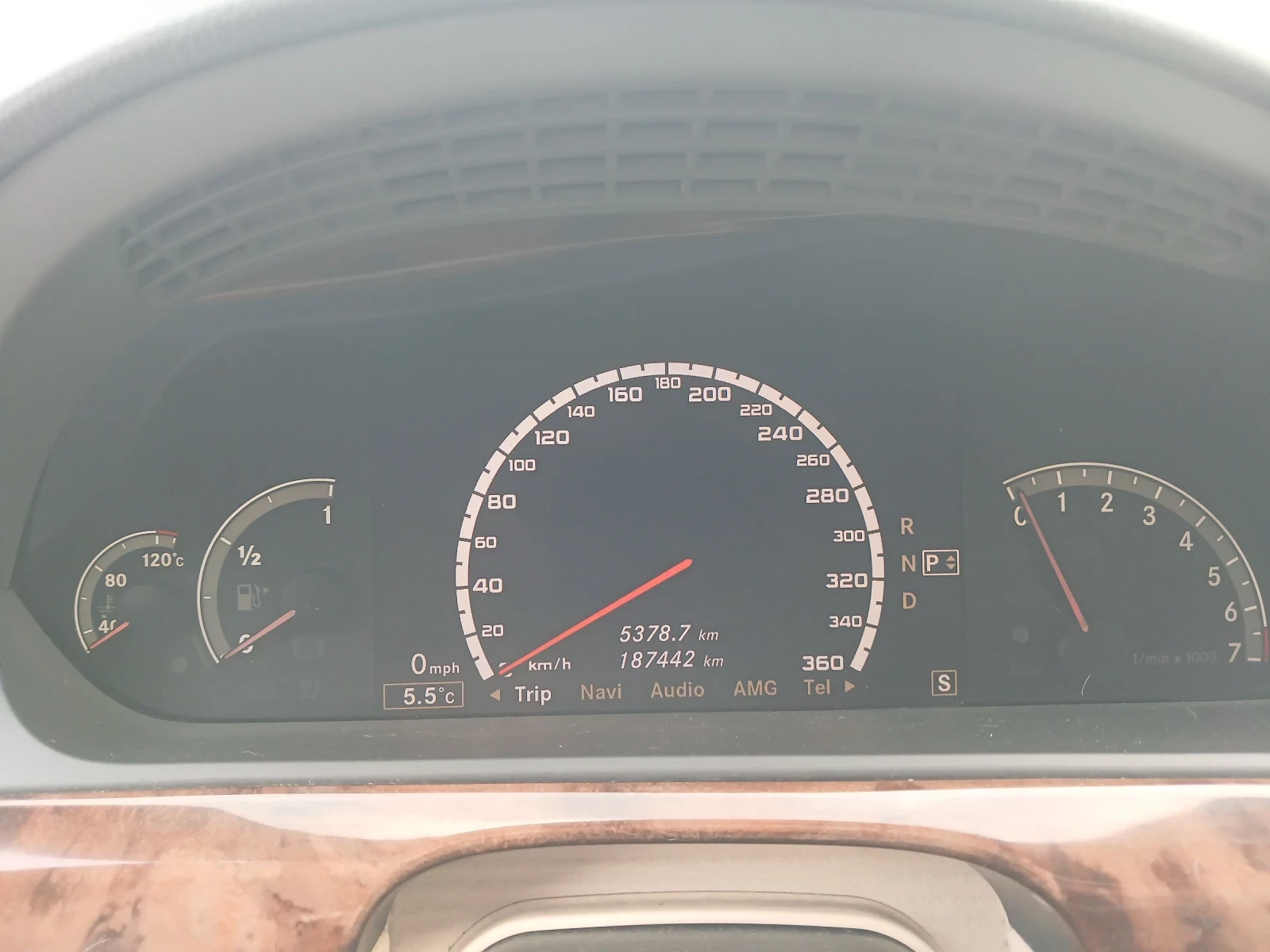 Mercedes-Benz S 500 * LONG* 65AMG* RWD, снимка 9 - Автомобили и джипове - 53903160