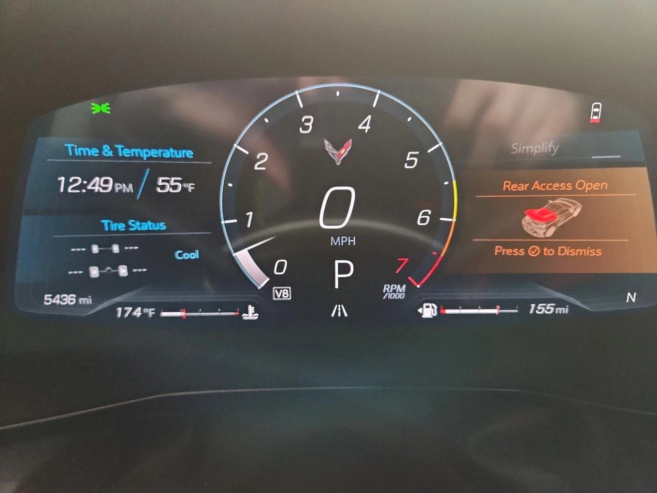 Chevrolet Corvette 6.2l Stingray 2Lt, снимка 9 - Автомобили и джипове - 53974218