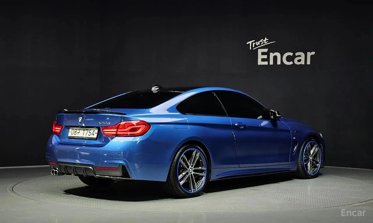 BMW 420 420d M Sport Coupe/ПОДГРЕВ/ПАМЕТ/ХЕДЪП, снимка 2 - Автомобили и джипове - 55920722