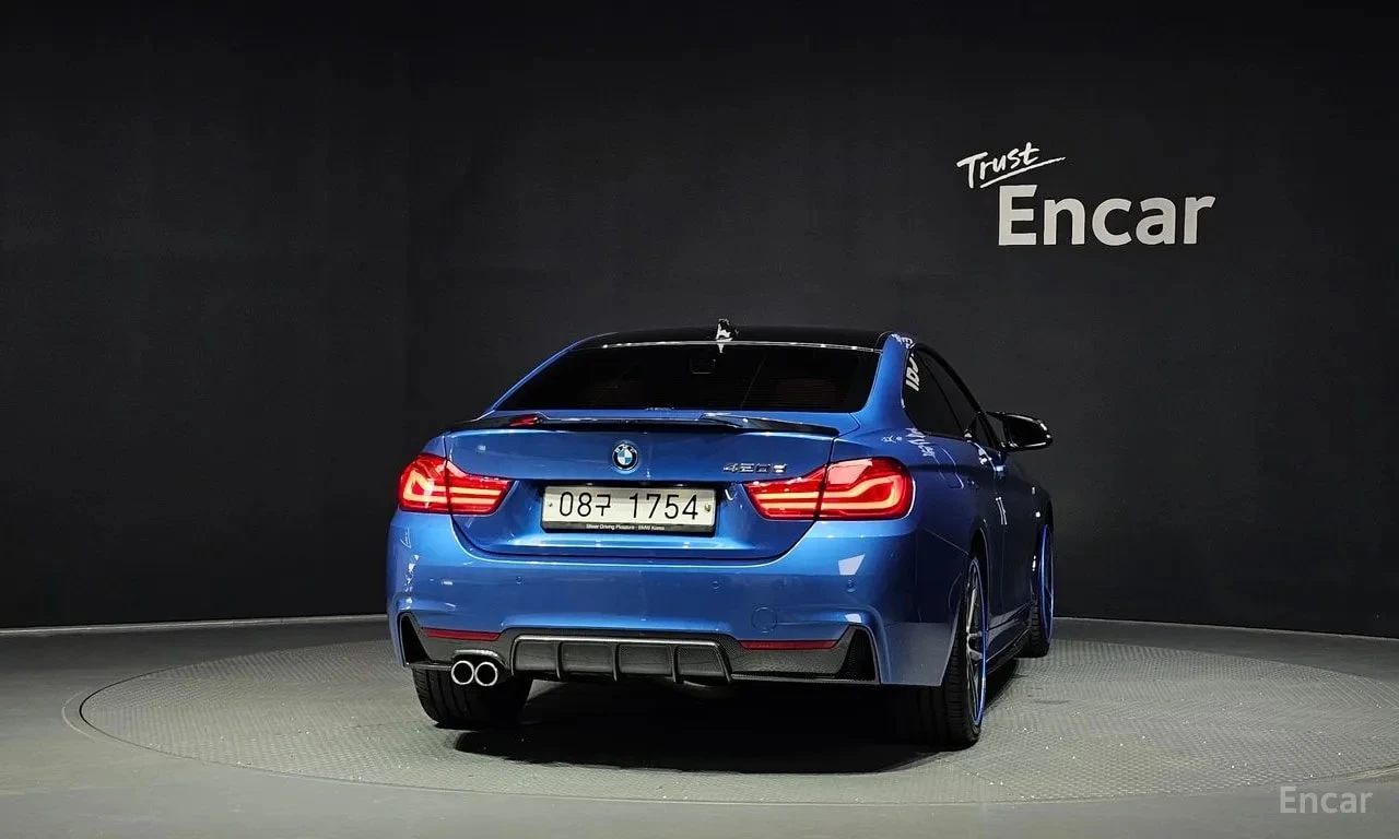 BMW 420 420d M Sport Coupe/ПОДГРЕВ/ПАМЕТ/ХЕДЪП, снимка 4 - Автомобили и джипове - 55920722