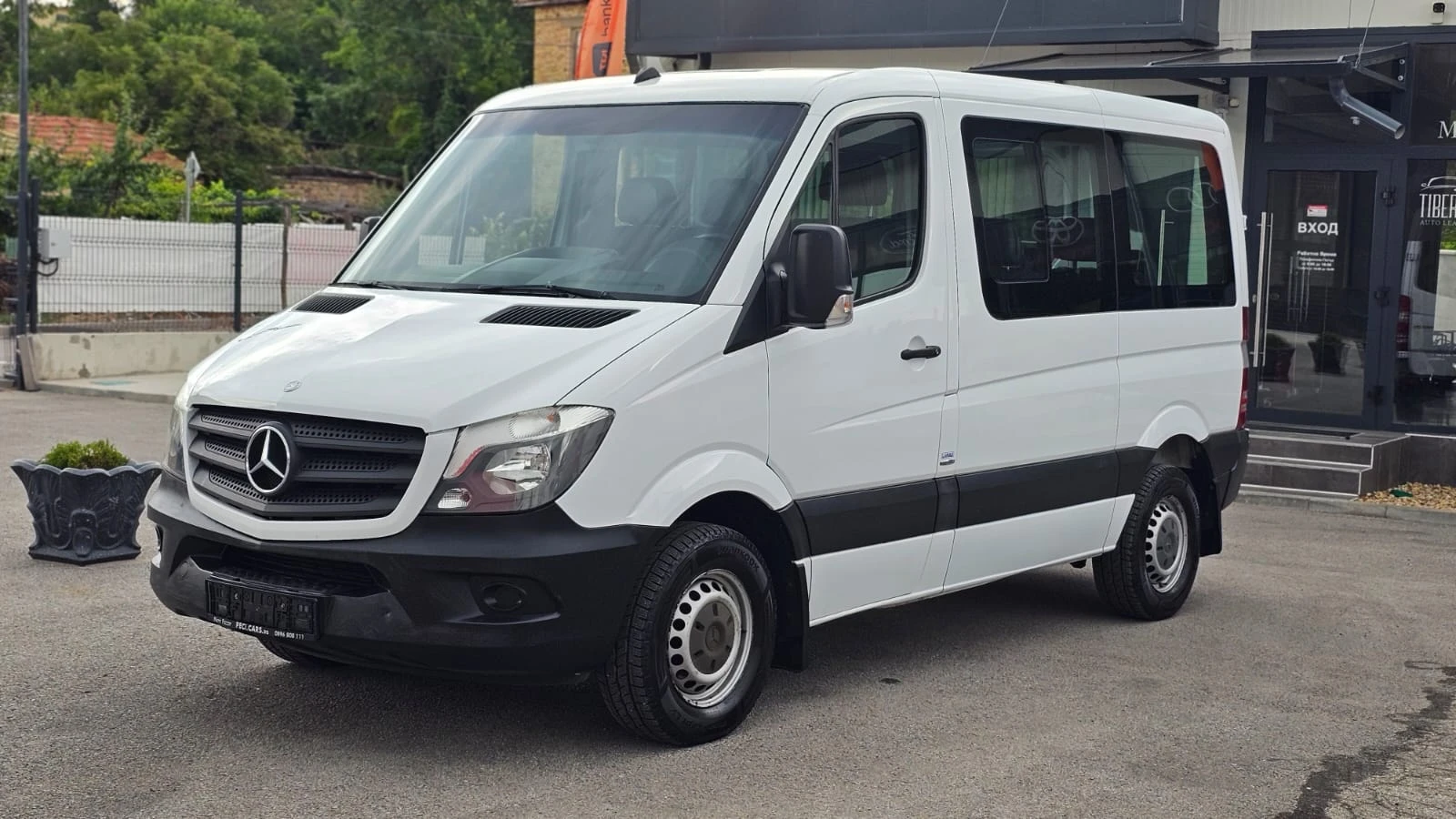 Mercedes-Benz Sprinter 2.2CDi 130HP 6SP CH-9 МЕСТА-ИСТОРИЯ-ЛИЗИНГ, снимка 3 - Бусове и автобуси - 55265919