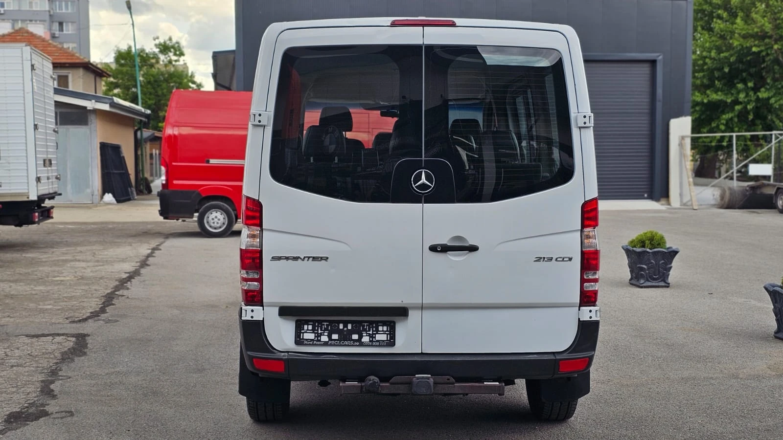 Mercedes-Benz Sprinter 2.2CDi 130HP 6SP CH-9 МЕСТА-ИСТОРИЯ-ЛИЗИНГ, снимка 5 - Бусове и автобуси - 55265919