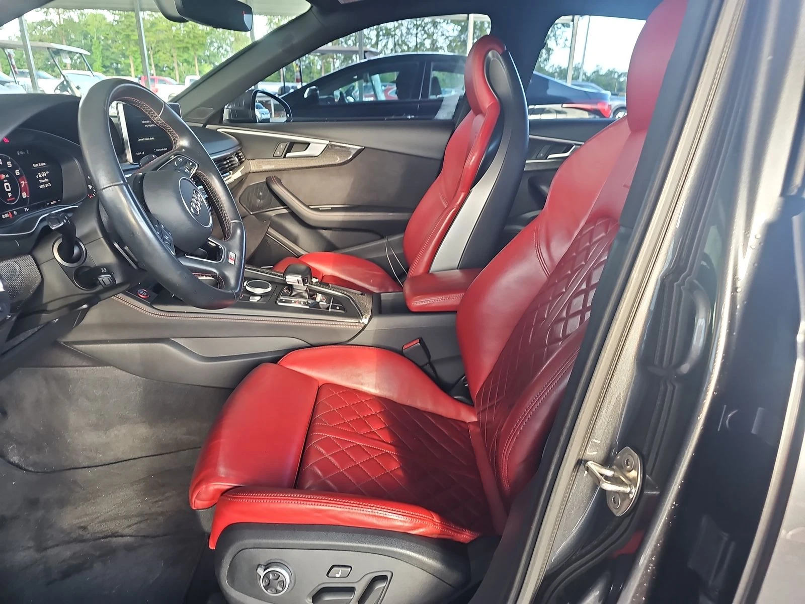 Audi S4 2018* RPESTIGE* DIGITAL* B&O* МАСАЖ* MAGMA RED* KE - изображение 9