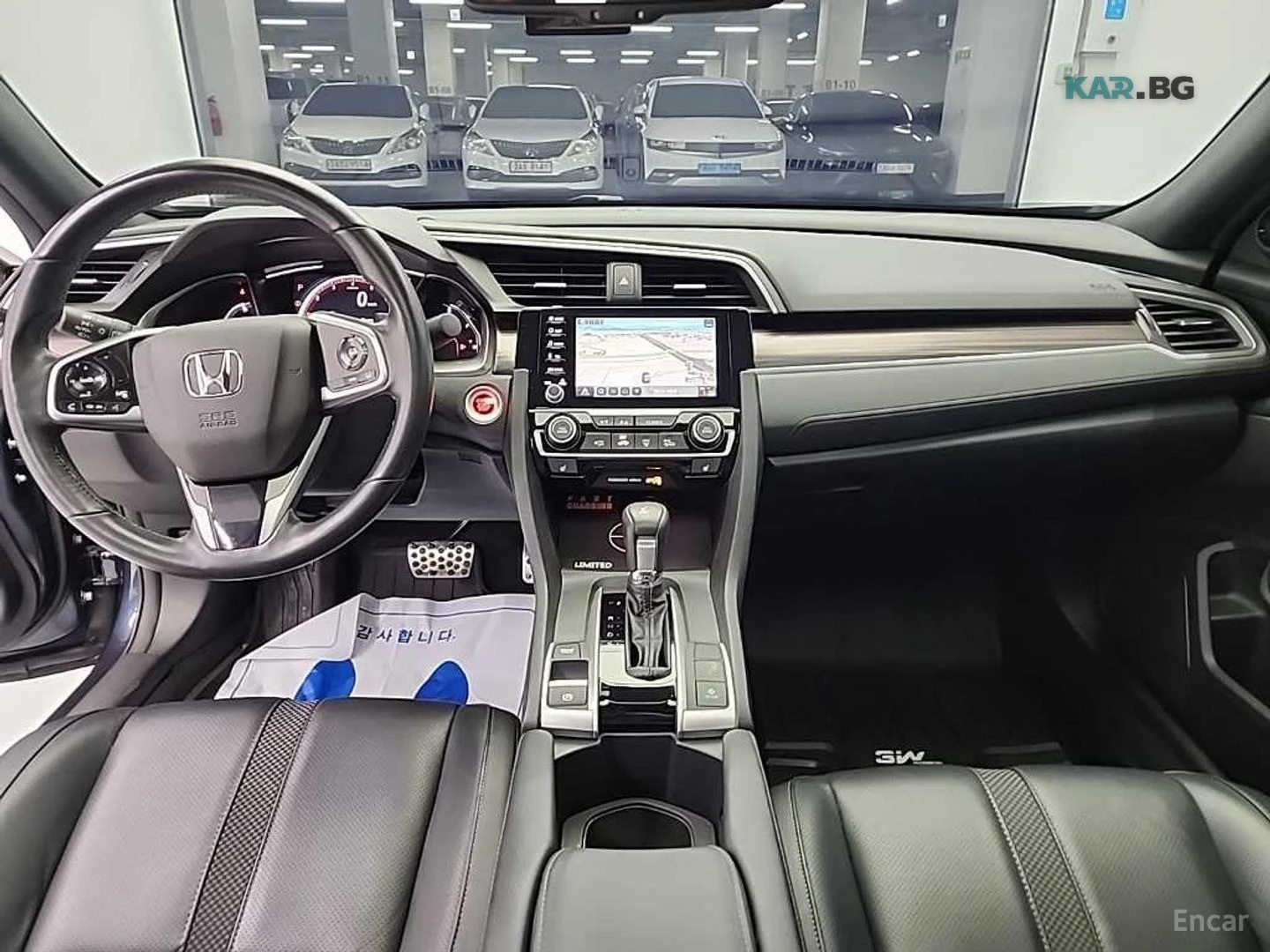 Honda Civic КОЖА* НАВИ* КАМЕРА* ПАНО* ПОДГРЕВ, снимка 5 - Автомобили и джипове - 55398416