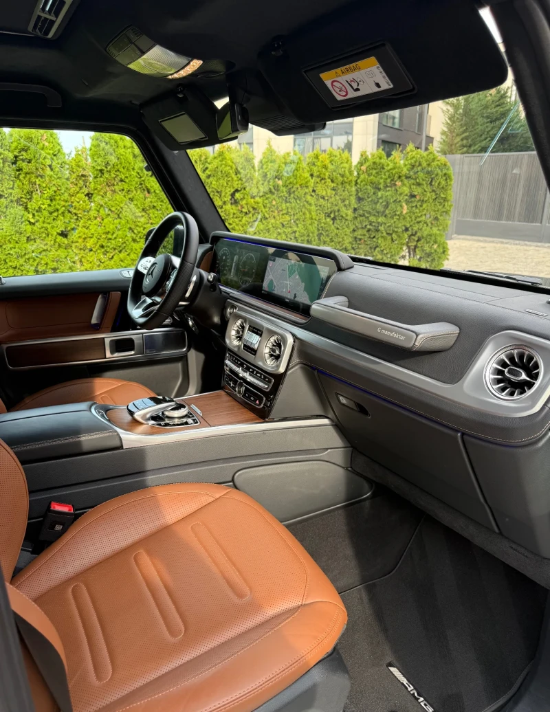 Mercedes-Benz G 400 AMG Manufaktur Гаранционна до 2029, снимка 10 - Автомобили и джипове - 52644493