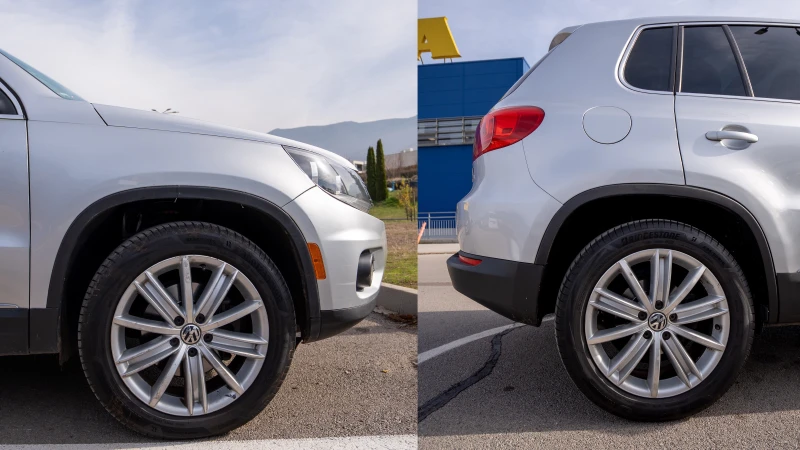 VW Tiguan TSI 4x4, кожен салон, 200к.с. Facelift, снимка 11 - Автомобили и джипове - 52705588