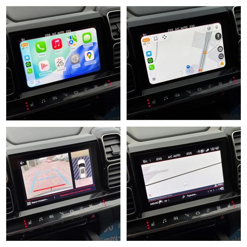 Citroen C5 Aircross SHINE 1.6PureTech 181КС. АВТОМАТИК ДИСТРОНИК НАВИ, снимка 9 - Автомобили и джипове - 53222852