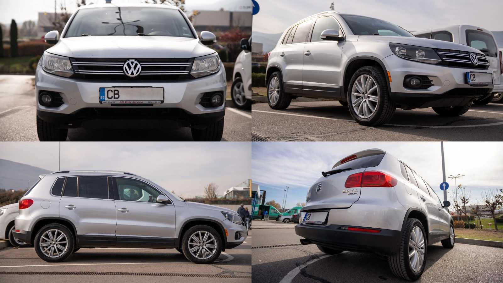 VW Tiguan TSI 4x4, кожен салон, 200к.с. Facelift, снимка 1