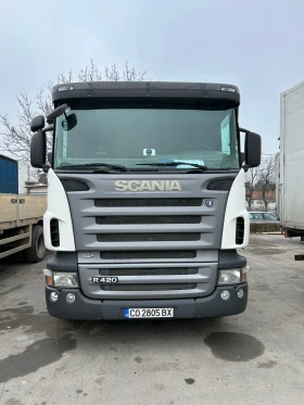 Scania R 420 С кран , снимка 1