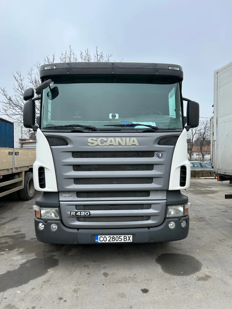 Scania R 420 С кран 