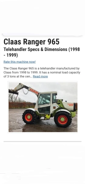  Claas Ranger 965 | Mobile.bg    7