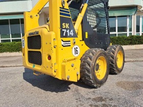 Мини челни товарачи Komatsu SK 714 кофа и вилици, снимка 9