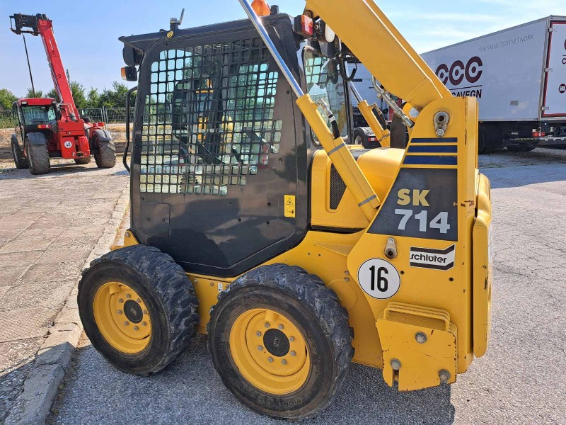 Мини челни товарачи Komatsu SK 714 кофа и вилици, снимка 7 - Индустриална техника - 46467649